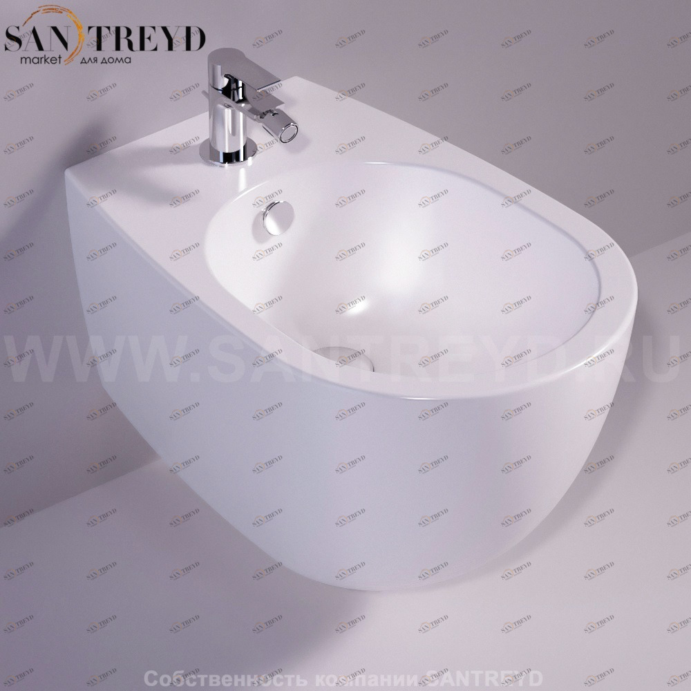 VI19BIANCO Биде подвесное Vignoni Simas