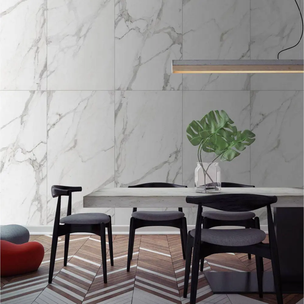 LAKO DECOR Самоклеящиеся панели ПВХ Мрамор Вермонт для стен и пола 87289077 STLM-0073640 - Вид №3