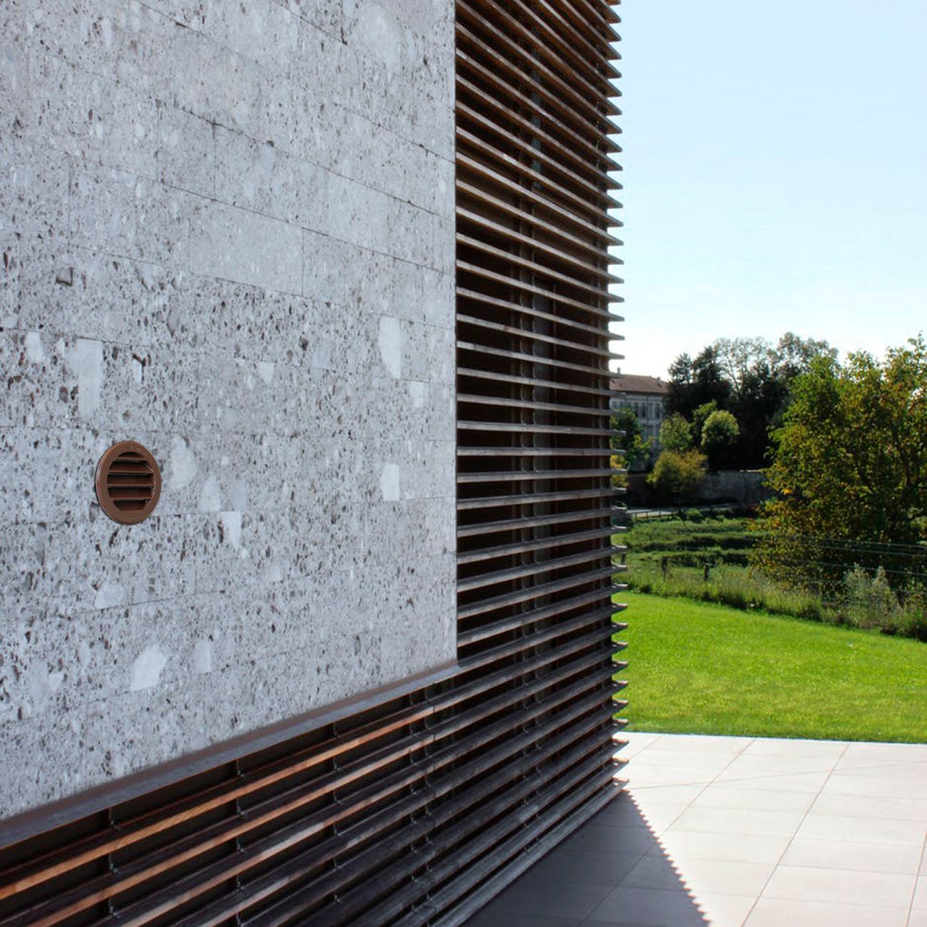 Круглая вентиляционная решетка ABS First Corporation вентиляция ARCH-00058348 - Вид №4