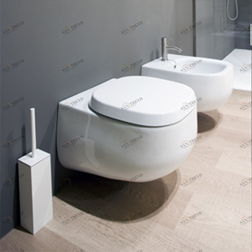 ABOL1 Подвесной унитаз настенный Белый Antonio Lupi Design ABOL Италия Antoniolupi