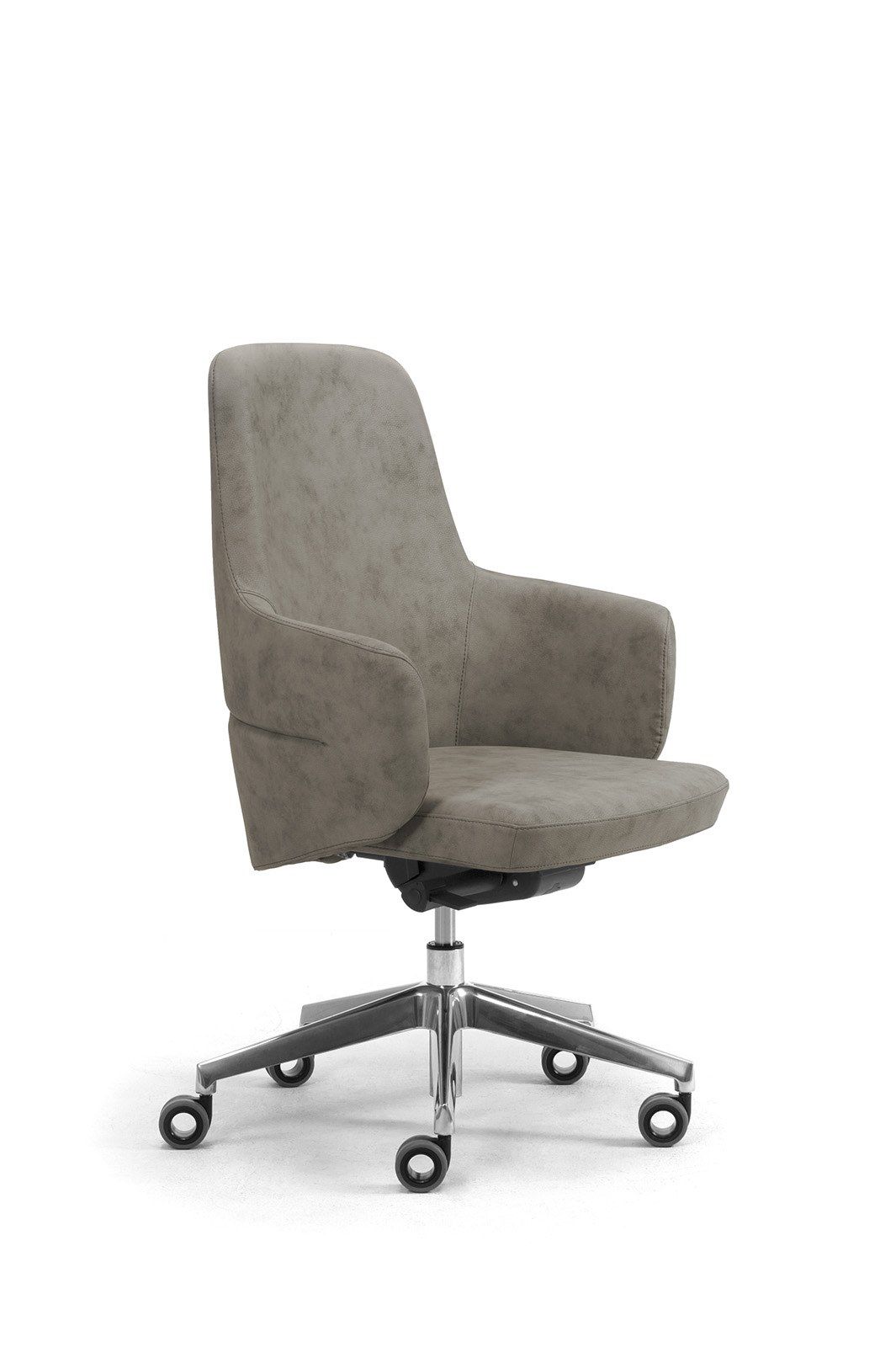 Регулируемое по высоте кожаное офисное кресло с подлокотниками Leyform ARCH-00079708 - Вид №8