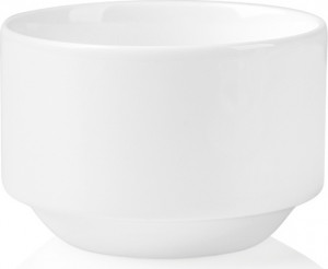 10567756 Dibbern Салатник индивид-ный цилиндр.Dibbern "Белый декор" 180мл Фарфор костяной