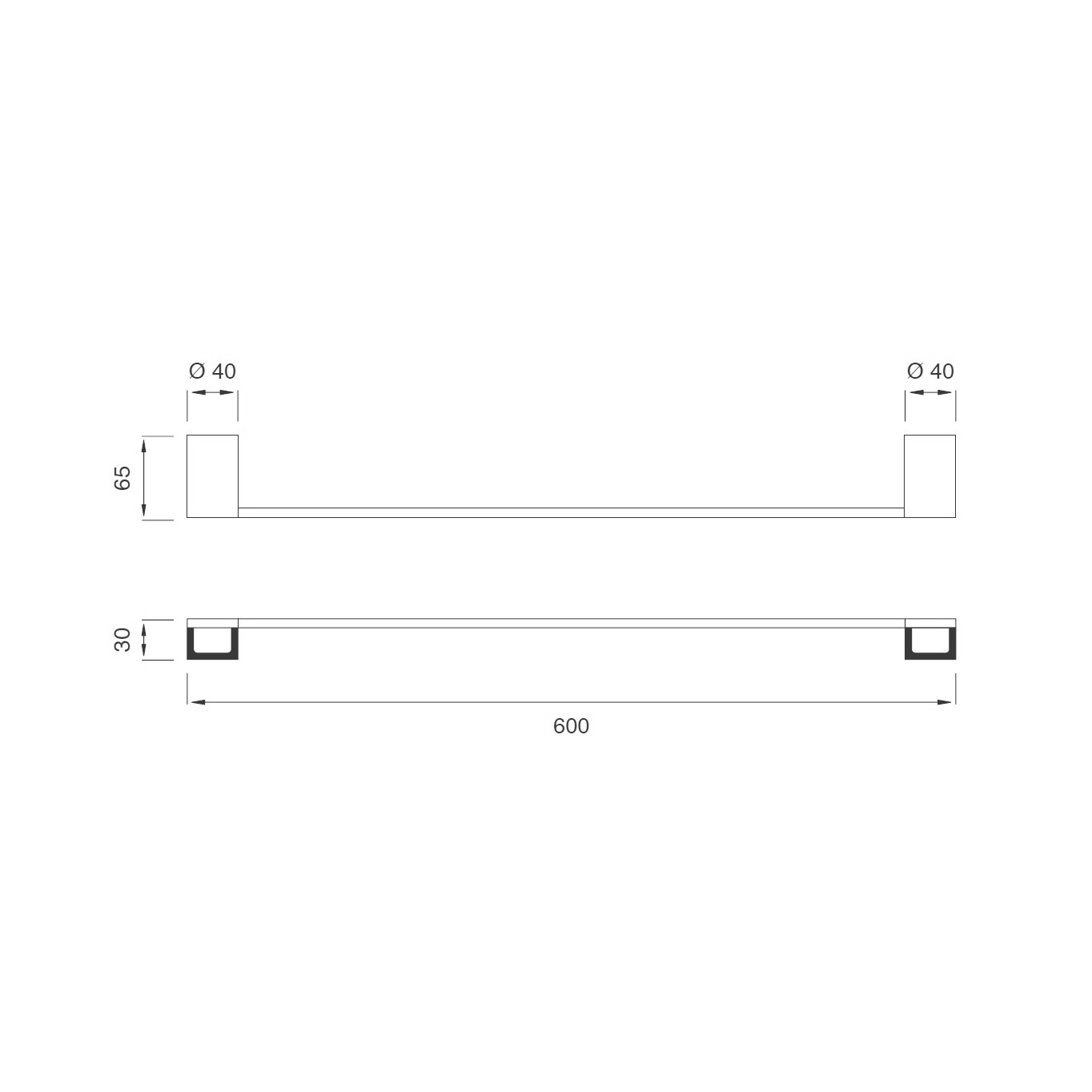 Полотенцедержатель / DUET CEADESIGN sun-id-376879 - Вид №2