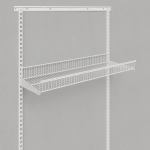 Стационарная корзина 90.3x8.5x34 см цвет белый