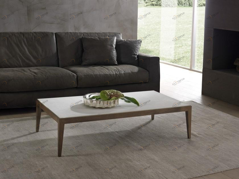 Pacini & Cappellini Низкий стол из cimento® Dominique 5370