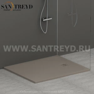 DP12100505 Душевой поддон 120х100 см цвет Кашемир Globo DOCCIAPIETRA Италия