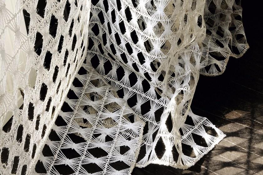 Élitis Вышитая джутовая ткань для штор  Lz 318  - Вид №1