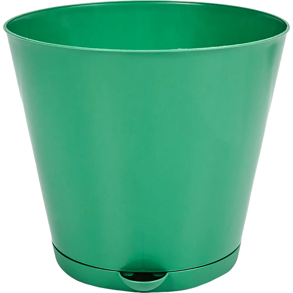 Горшок цветочный Ingreen Easy Grow ø20 h18.2 см v3.8 л пластик зеленая роса STLM-2111751