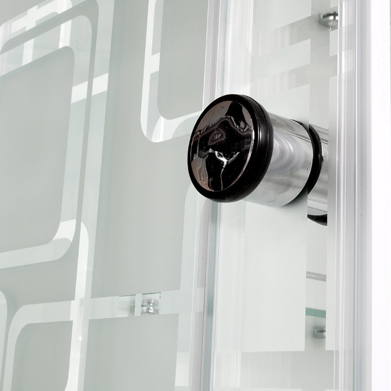 L 920 R с гм. и эл. Душевая кабина DETO Серия L ЕМ2712 R  N с гидромассажем (гм.) - Вид №2