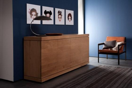 Ethnicraft Буфет из массива дуба с дверцами Oak burger 51391 - Вид №1