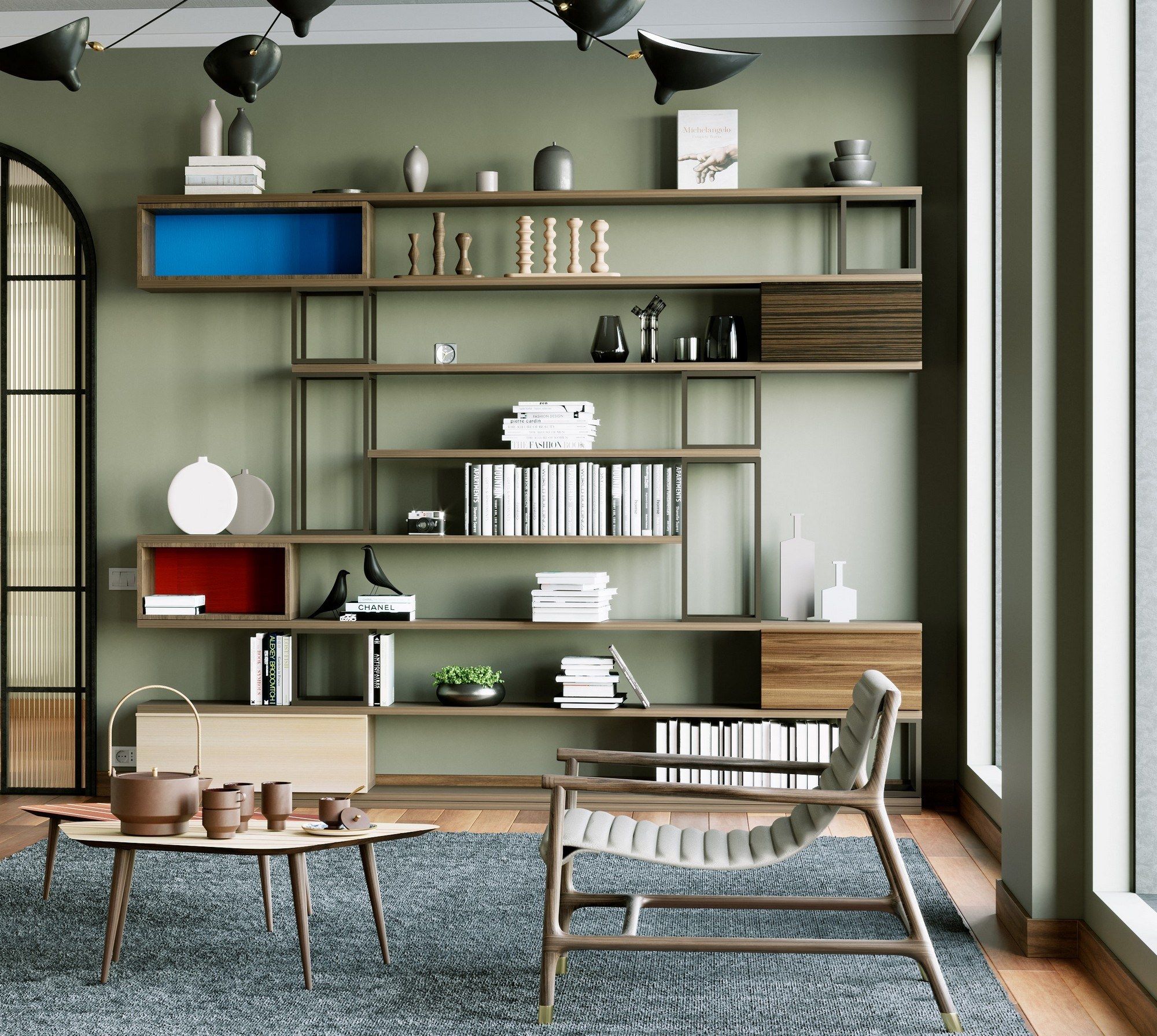 Кожаное кресло с подлокотниками Morelato ARCH-00095419 - Вид №4