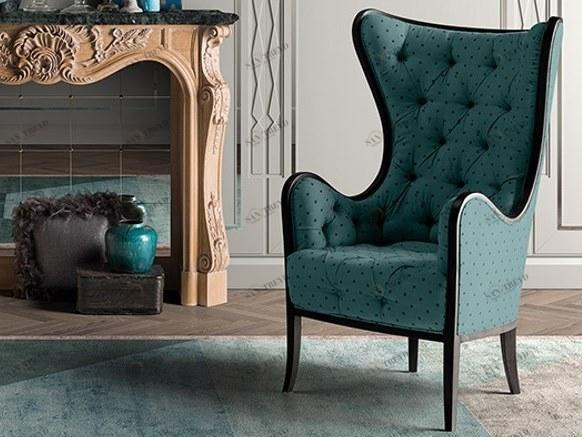 Prestige Кресло из мягкой ткани Capricci Cvh023t