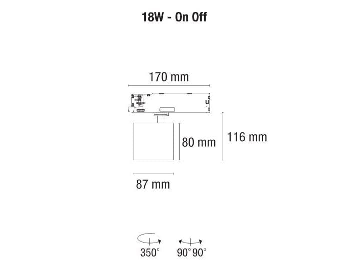 Алюминиевое светодиодное освещение PAN SINERGY ARCH-00102631 - Вид №2