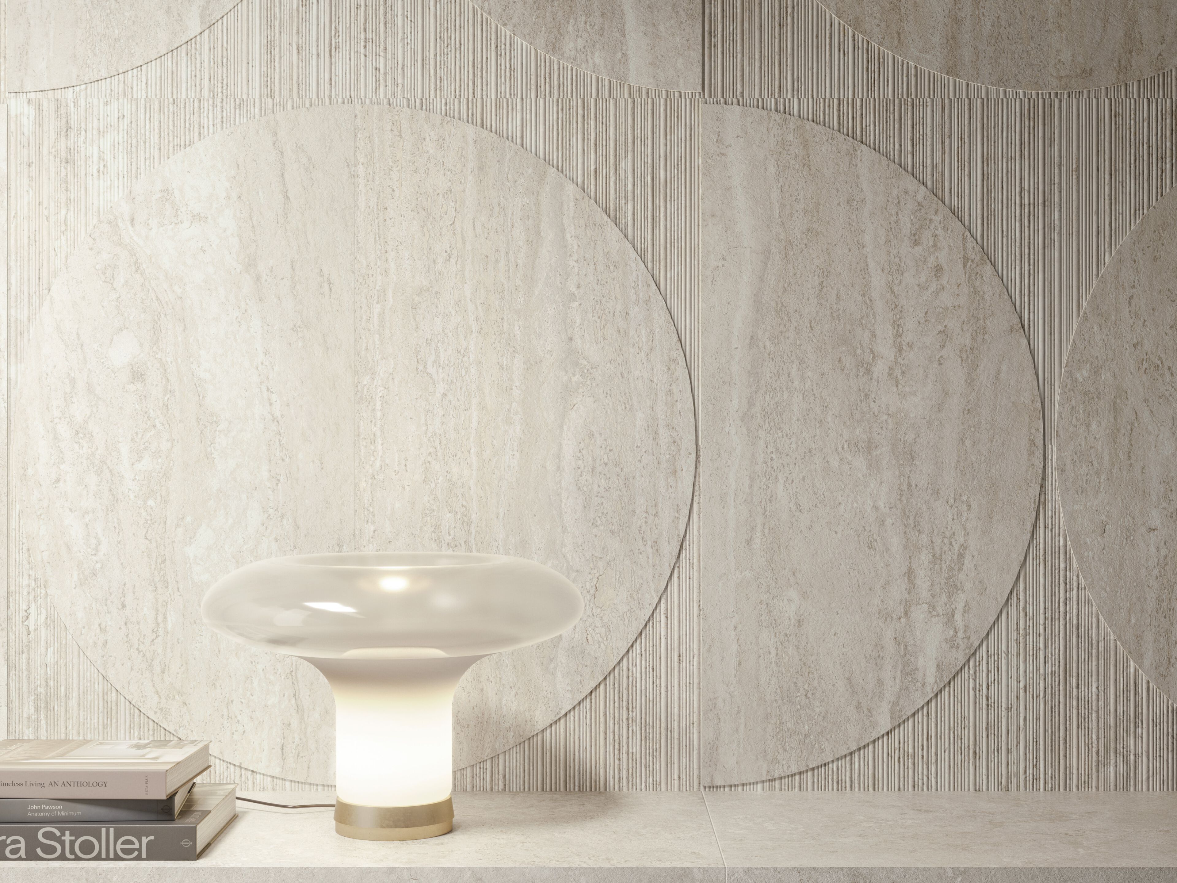 Напольное / керамогранит с эффектом травертина Italgraniti травертины ARCH-00056109 - Вид №6