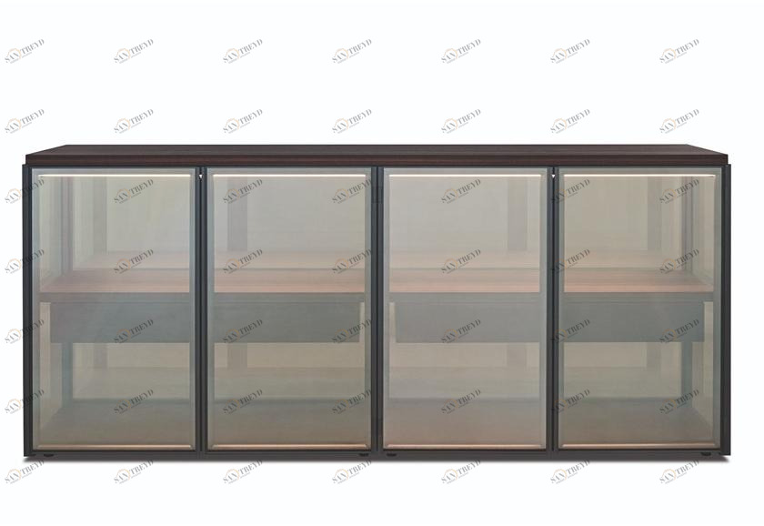 Molteni & C. Хрустальный буфет с распашными дверцами sun-id-1508529