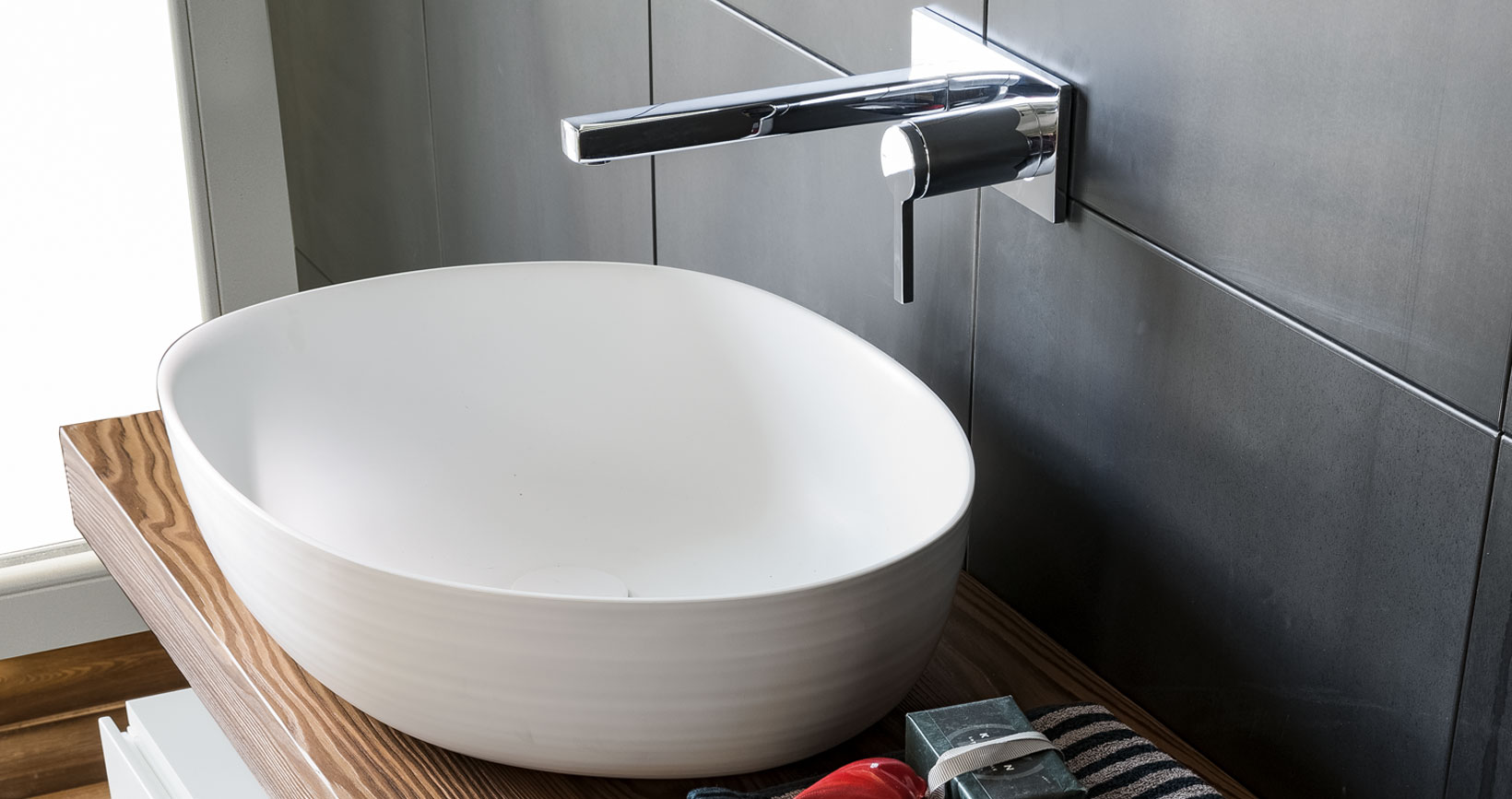 Handmade – D5N Умывальник на столешнице Falper  - Вид №2