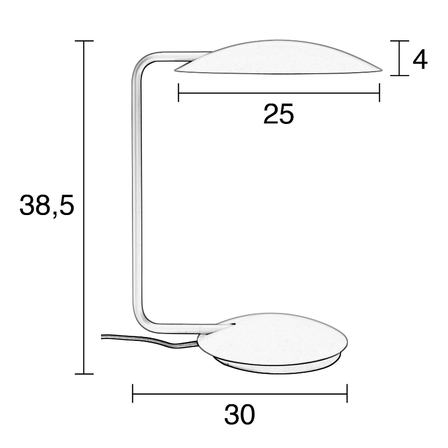 Лампа настольная Pixie, розовая Zuiver 5200077 - Вид №8