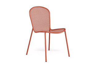 Стальной садовый стул