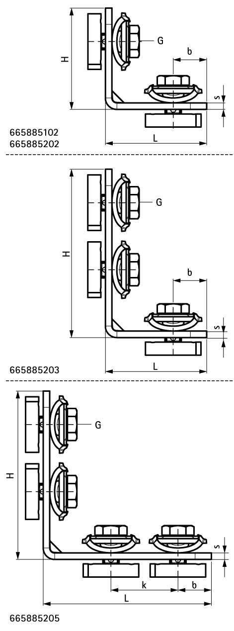 665885205 BIS RapidStrut® Уголки 90° G2 (BUP1000) для создания конструкций из профиля Strut walraven  - Вид №1