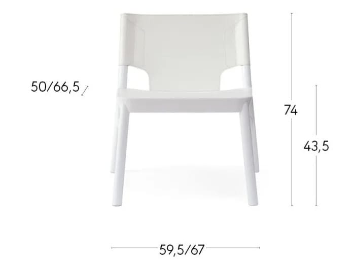 Кресло из бука с обитым сиденьем/спинкой Billiani Marimba ARCH-00067290 - Вид №7