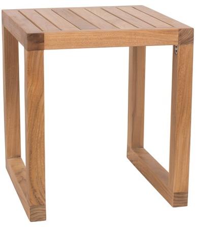 Il Giardino di Legno Квадратный садовый столик из тика Boxer Boxr0492 - Вид №2