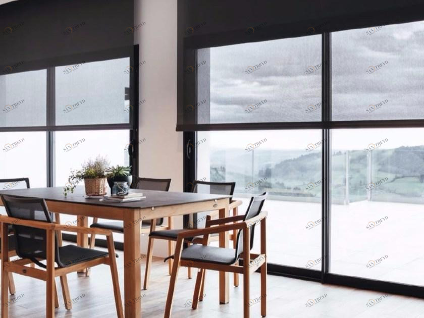 SERGE FERRARI Техническая ткань с микроперфорацией для внутренней защиты от солнца Soltis® sun-id-1440102