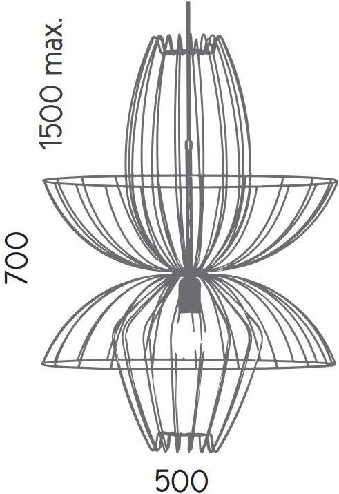Aromas del Campo Подвесной светильник из металла  C1048  - Вид №3