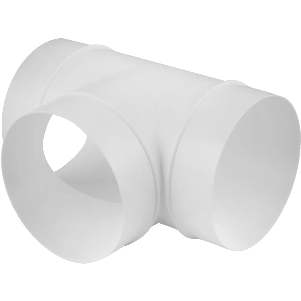 Тройник вентиляционный EQUATION D100 для круглых воздуховодов 18156265 STLM-0009735