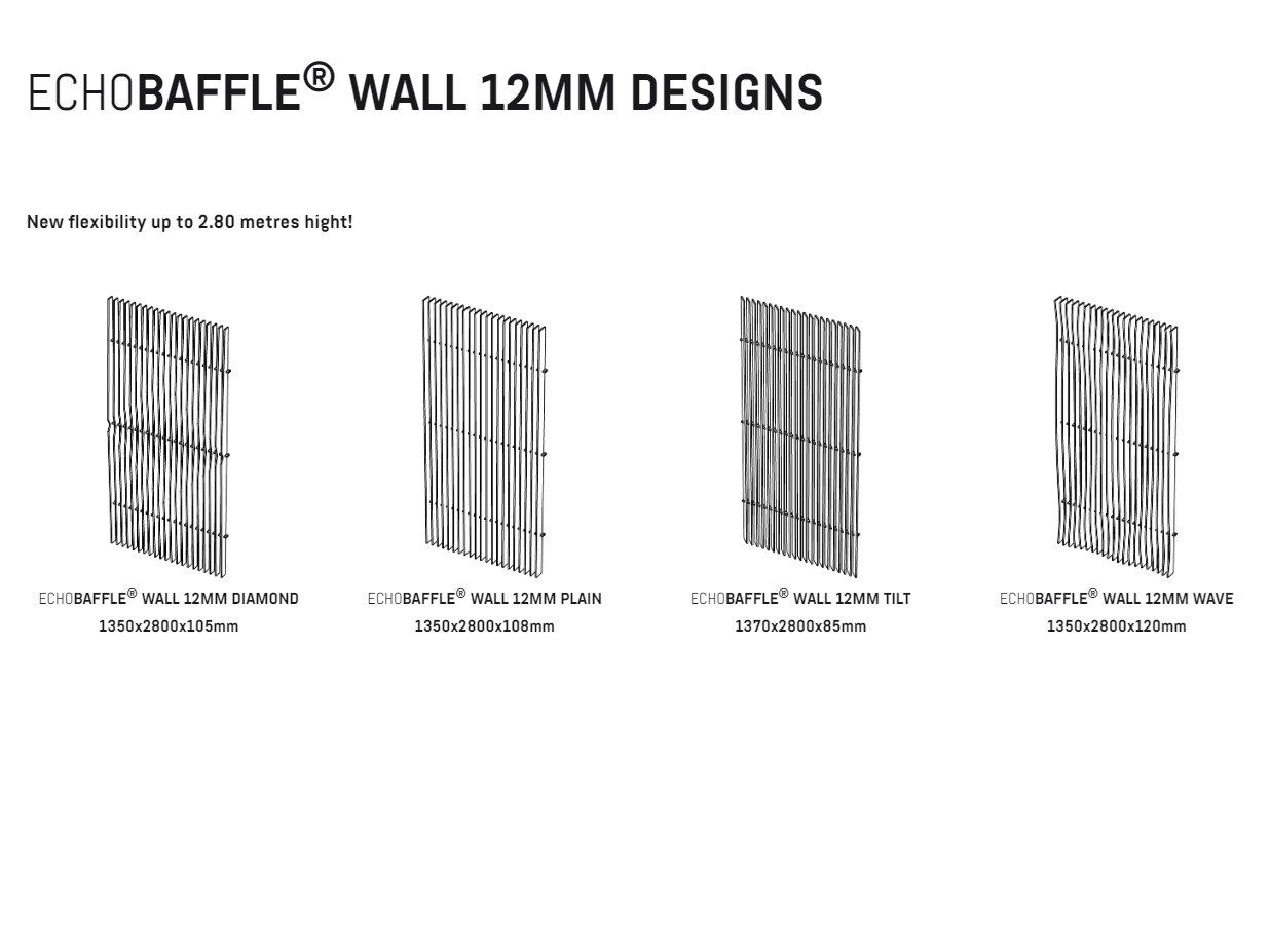 ПЭТ акустическая панель ECHOJAZZ ECHOBAFFLE® WALL ARCH-00049262 - Вид №6