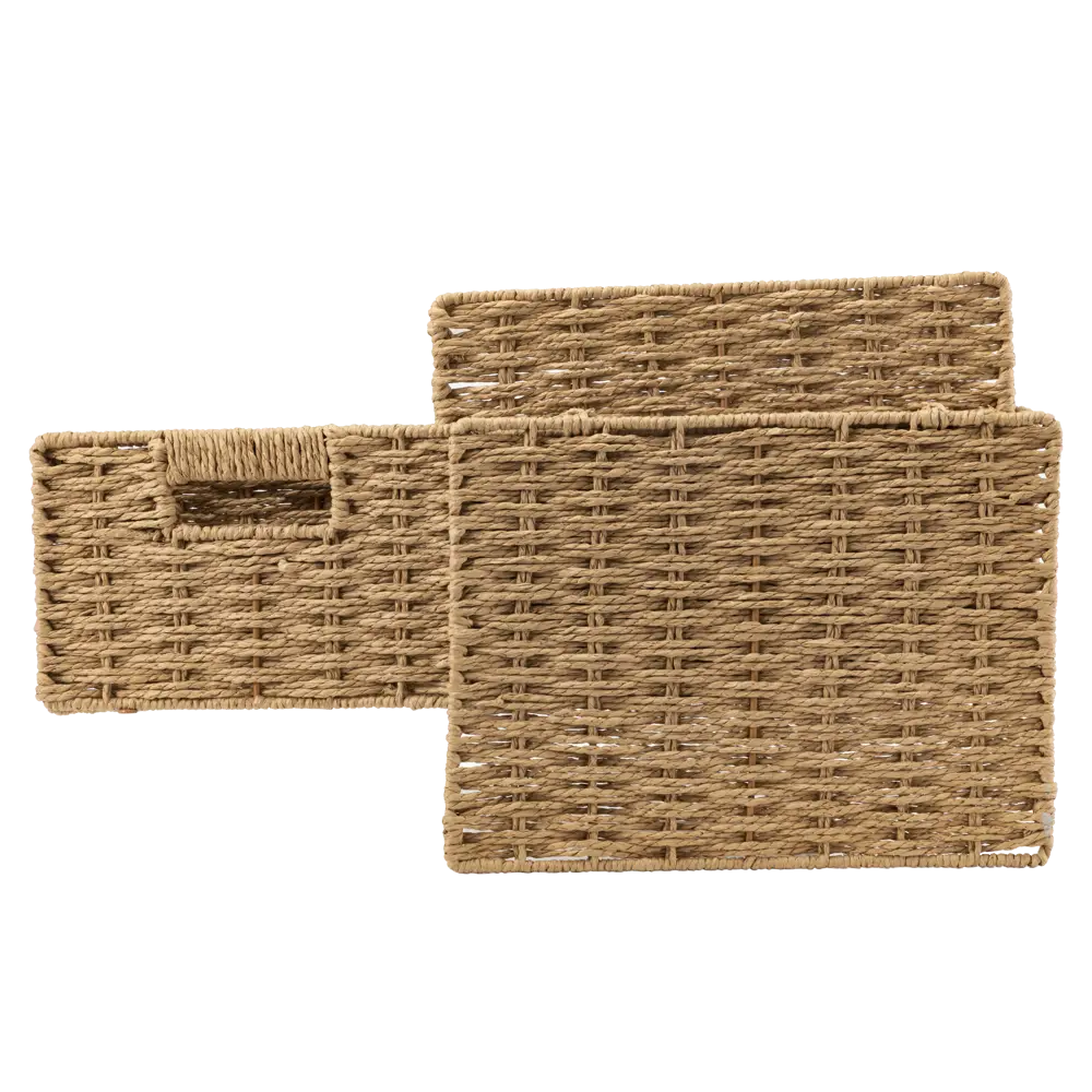 Корз плетен с кр 31X23X15см беж Konsensa 89453511 STLM-2021431  - Вид №4