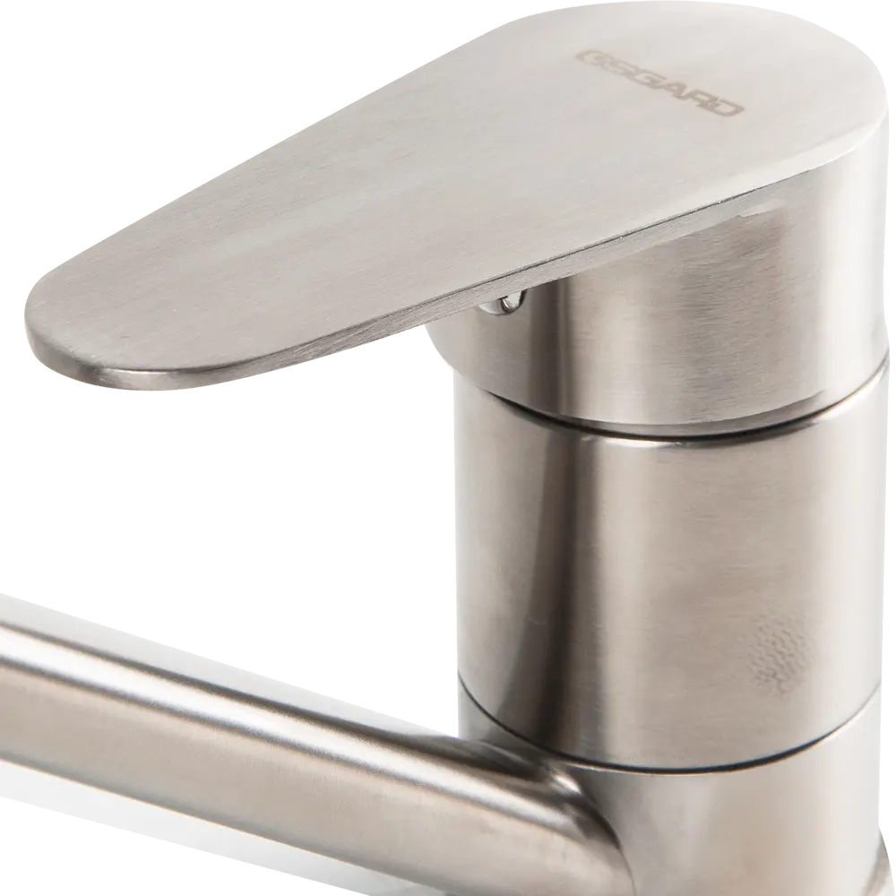 Смеситель для кухни Osgard Gron 14.5 см цвет матовая сталь STLM-2159000 - Вид №2