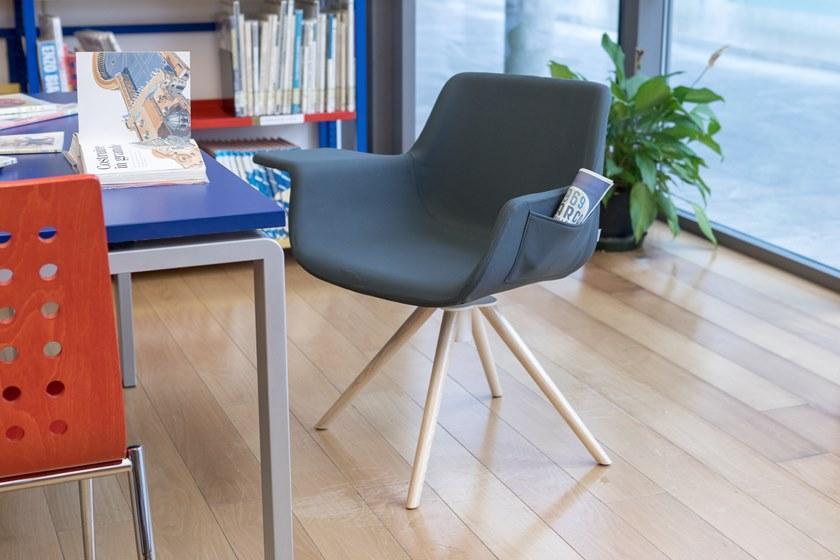 Real Piel Мягкое кресло с подлокотниками и полкой для журналов sun-id-1365062 - Вид №5