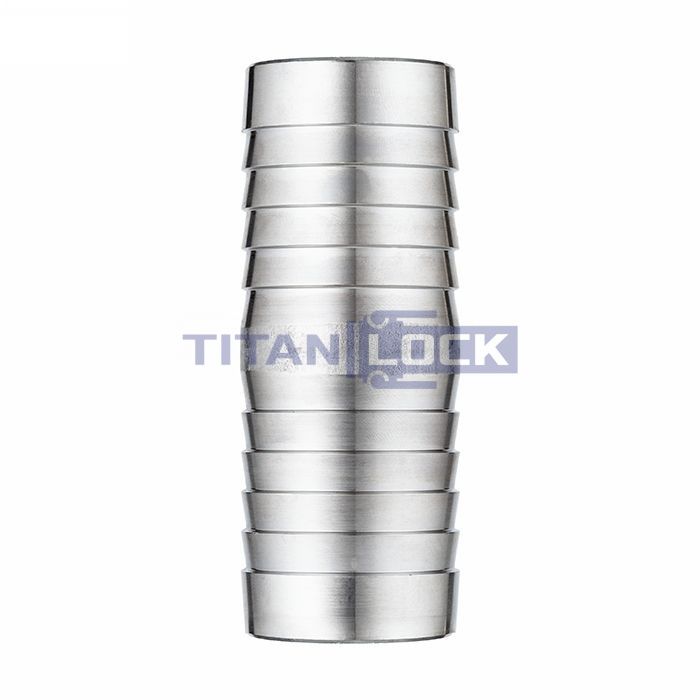 Соединитель для шлангов типа «ёлочка», 3/4", оцинкованная сталь TL3/4HM TITAN LOCK  - Вид №1