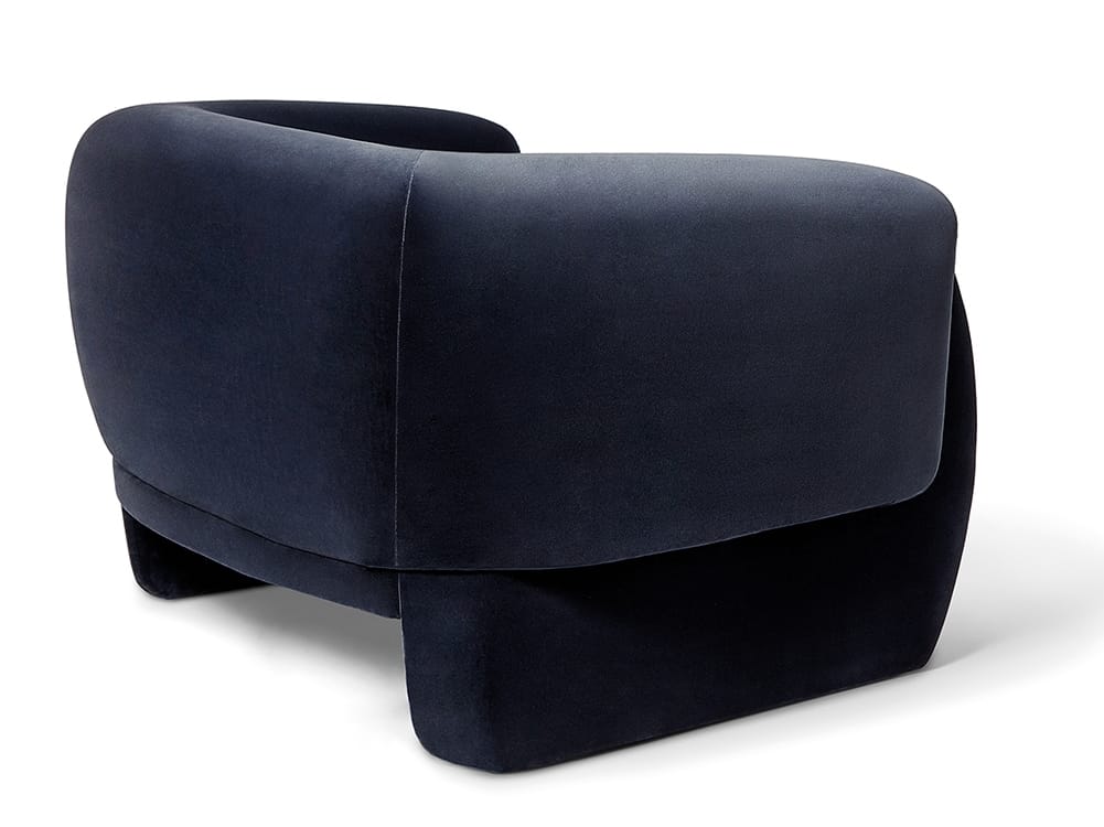 Бархатное кресло с подлокотниками Munna ARCH-00066566 - Вид №2