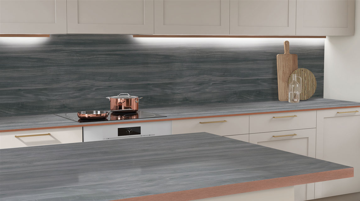 Столешницы для кухни - Глэма вуд LIGRON LIST372 2117 - Вид №8