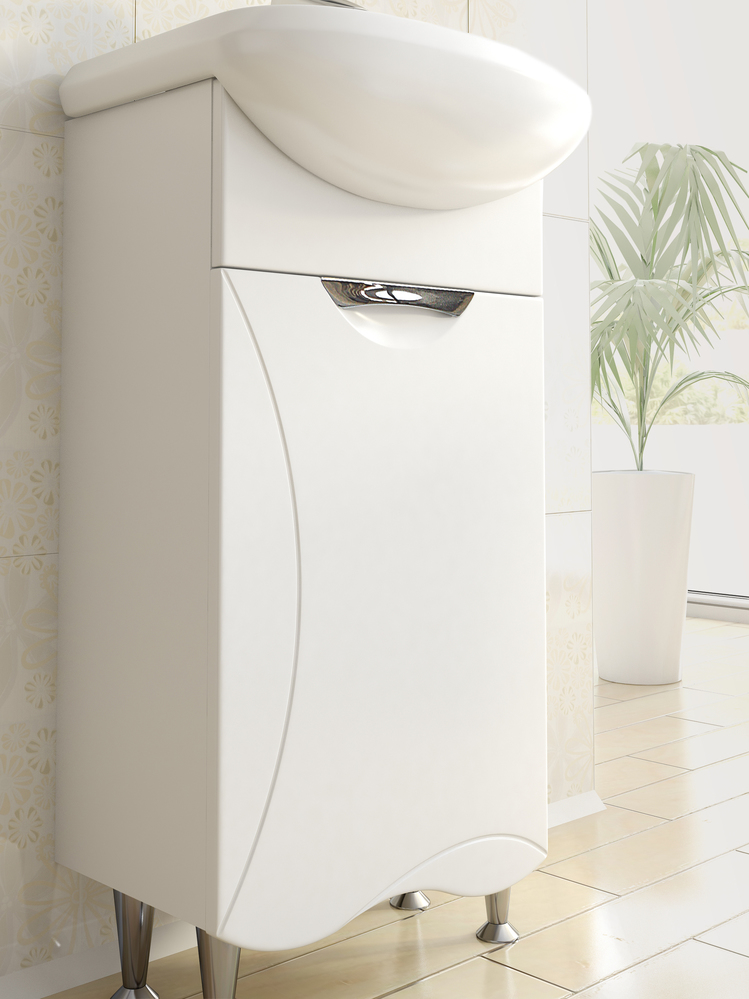 Тумба с раковиной Callao 450 (Уют)450⨉240⨉830 мм белый Santreyd sun-id-665398 - Вид №1