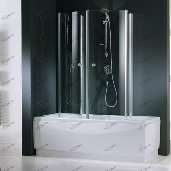 AURORA4751K Душевое ограждения на борт вынны Novellini Италия