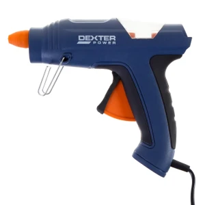 Пистолет клеевой Dexter 200 Bт для стержней 11 мм, 12 стержней