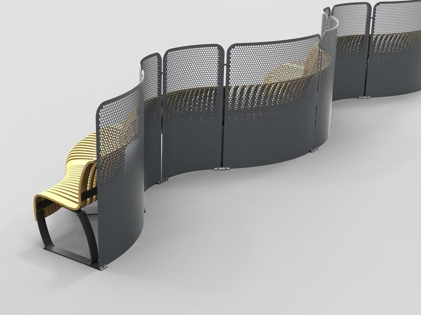 Green Furniture Concept Разделитель скамейки Radius sun-id-1487233 - Вид №2