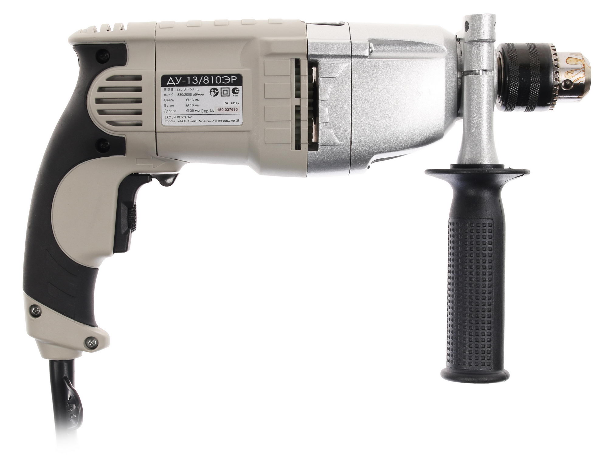 Дрель  Интерскол ДУ-13/810ЭР 0152134 STDN-0117590 - Вид №1