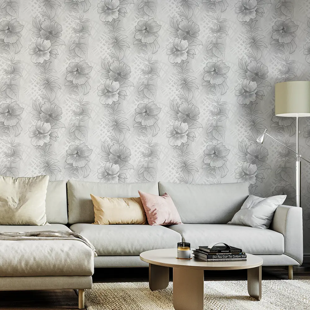 Обои флизелиновые Palitra Life Madagascar серые 1.06 м 71777-14 STLM-2148262 - Вид №2