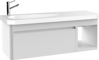 Подмодуль Drop 120 см Glossy White / DP0120.01.BB Drop
