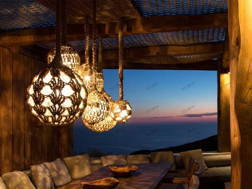 Ilektras Croshade Подвесной светильник из полиэстера sun-id-1503603