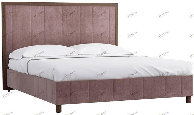 30528 Кровать с ортопедическим основанием 1.4 Модерн Лайт Нежное мерцание R-HOME 401727396H_GNM