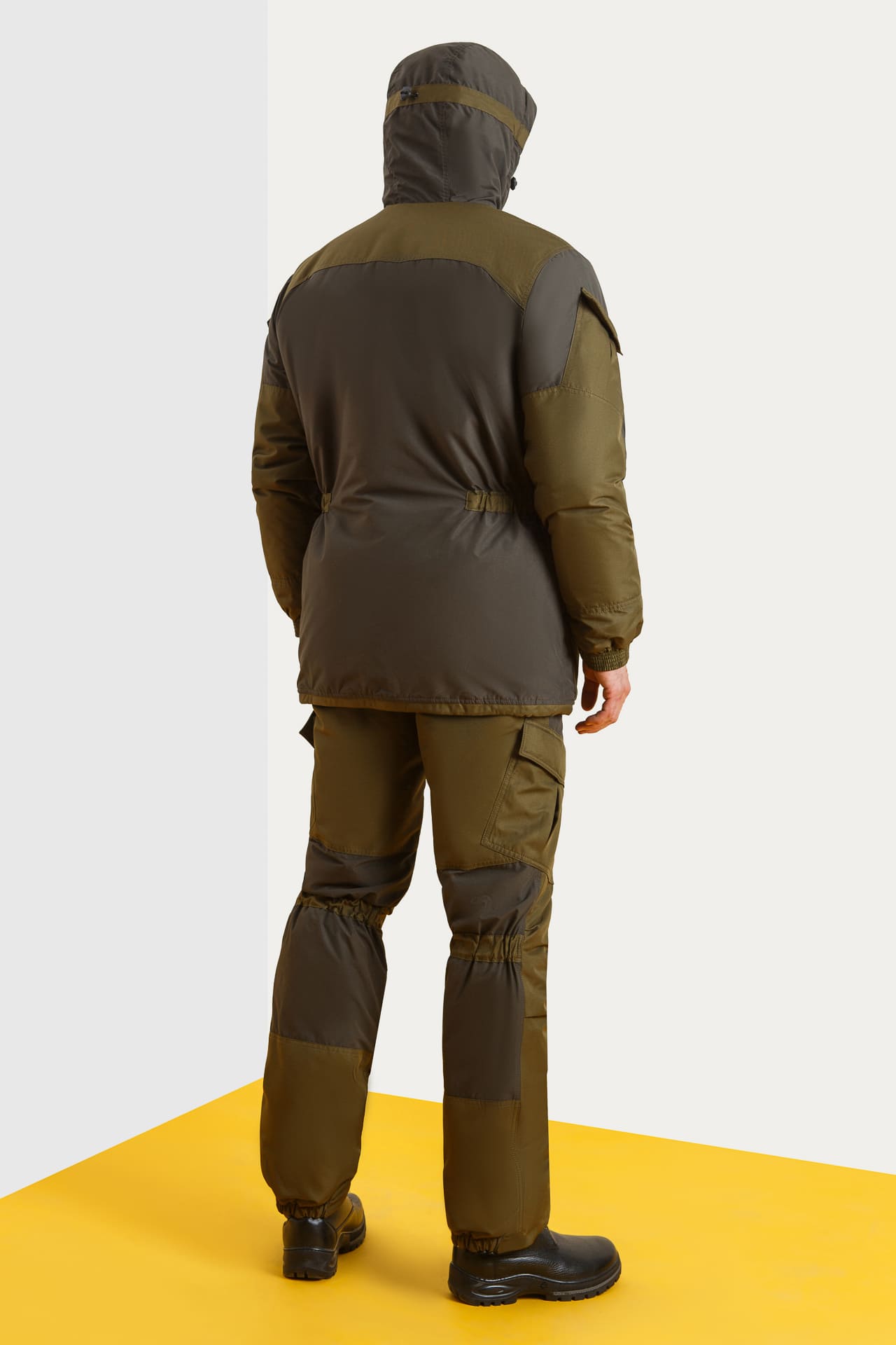 63934 Костюм  зимний хаки West Fishing  Зимняя спецодежда Santreyd  - Вид №13