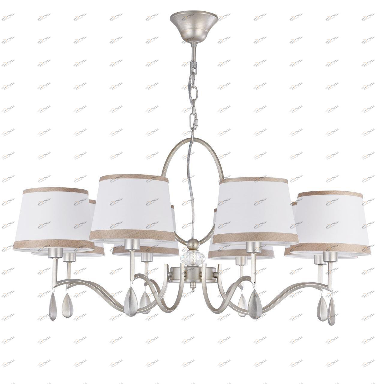 Подвесная люстра Freya Teona FR5538PL-08BR FREYA ДИЗАЙНЕРСКИЕ, TEONA 187187 Серый 