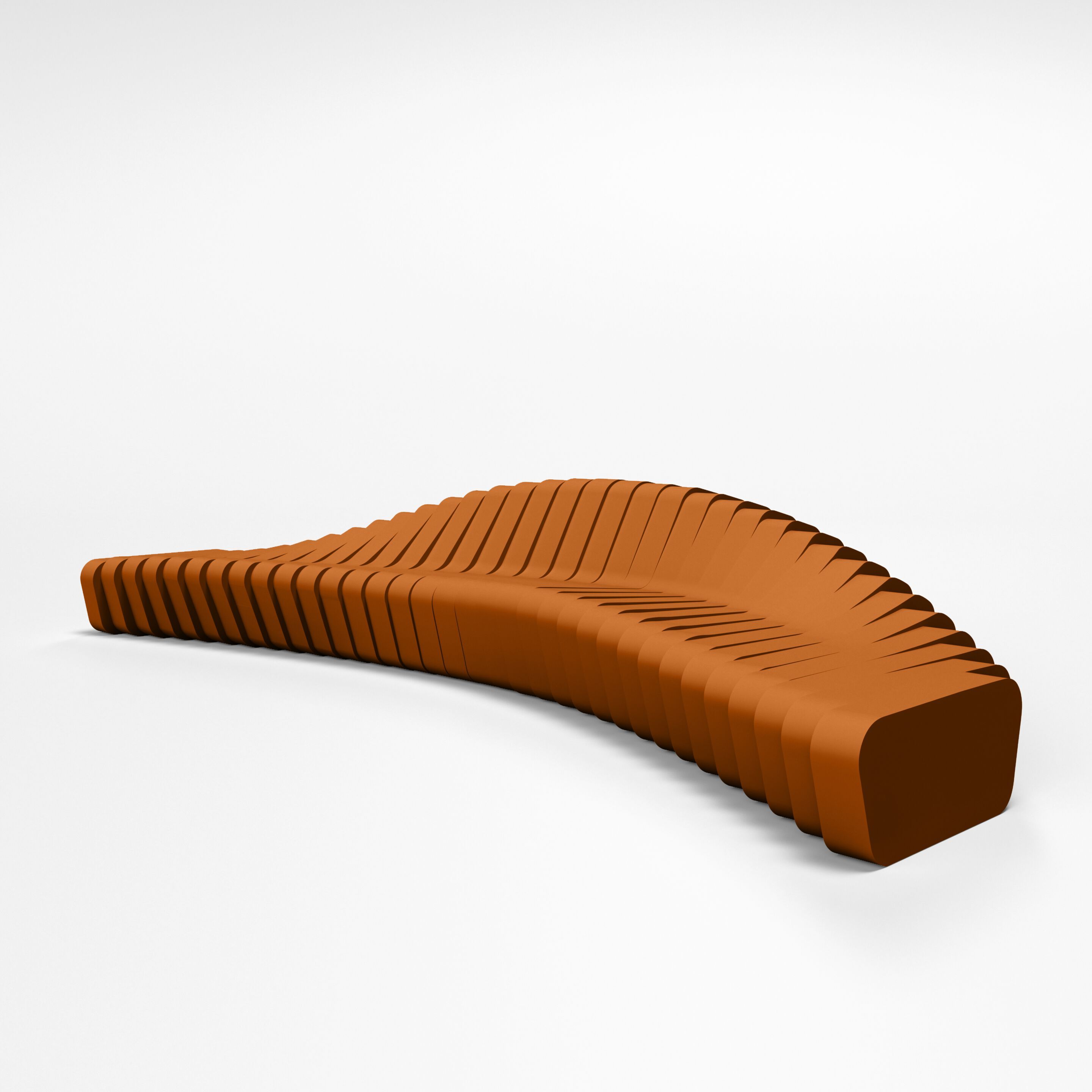 Модульный изогнутый диван с пенопластовым покрытием SIXINCH Cliffy ARCH-00045746 - Вид №45