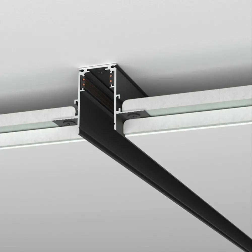 Шинопровод встраиваемый Elektrostandard Slim Magnetic 3 м цвет черный 89418535 STLM-2164487  - Вид №2