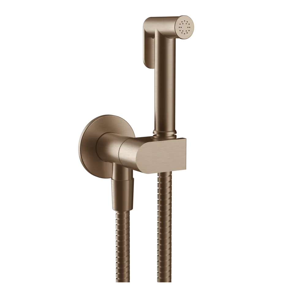 Запорное устройство 45126 708 Gessi Inverso МЕДНЫЙ МАТОВЫЙ PVD 45126708