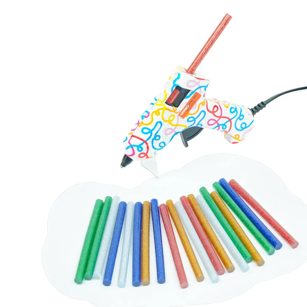 Термоклеевой пистолет СПЕЦ БПК-60 с металлической скобой и клеевыми стержнями 83742238 STLM-0044217 - Вид №2